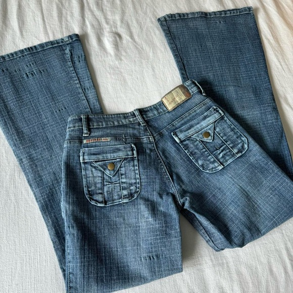 Vintage Y2K New Zhuli low rise bootcut jeans - Picture 7 of 8